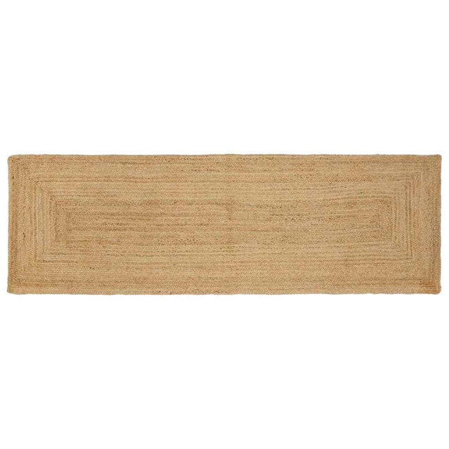 Tapis Beige 80 X 250 Cm Jute