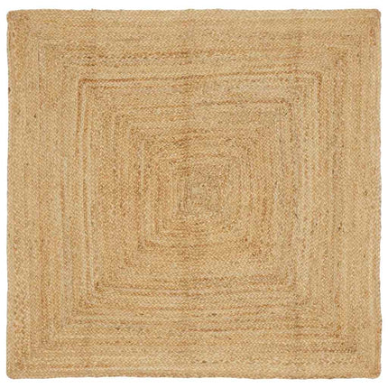 Tapis Beige 120 X 120 Cm Jute