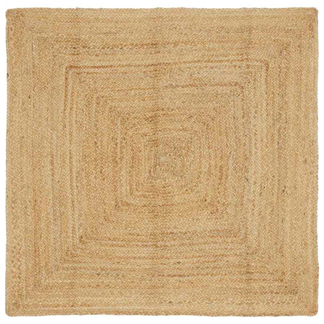 Tapis Beige 120 X 120 Cm Jute