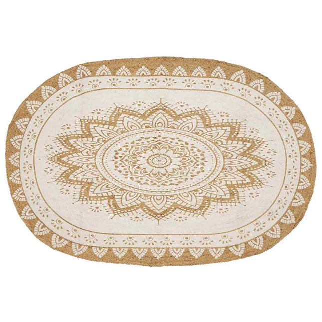 Tapis Marron Jute
