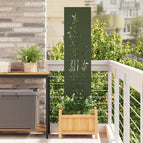 Vert olive / Bambou / 32 x 140 cm