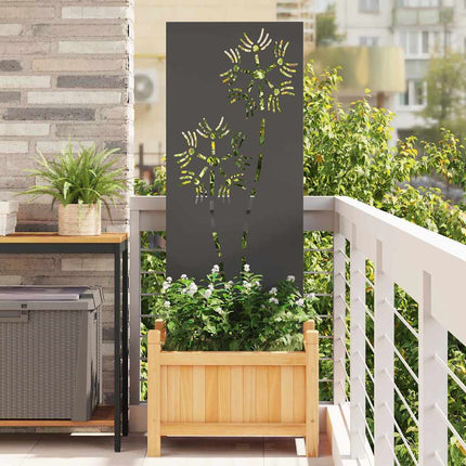Écran De Confidentialité De Jardin Floral