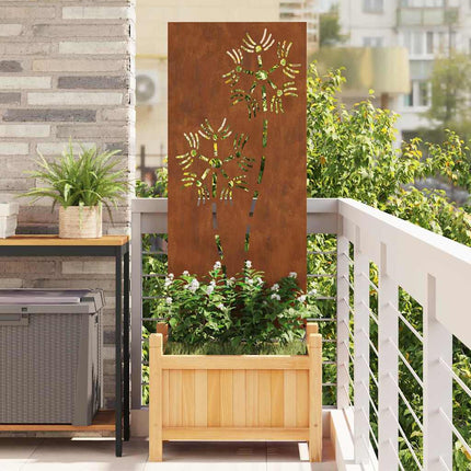 Écran De Confidentialité De Jardin Floral