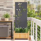 Anthracite / Feuille / 50 x 140 cm