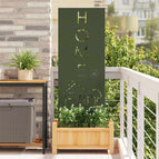 Vert olive / Alphabet / 50 x 140 cm