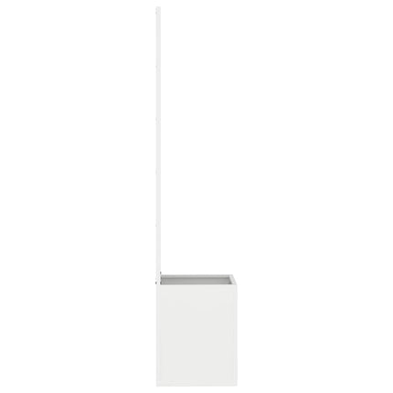 Écran De Confidentialité De Jardin Floral Blanc