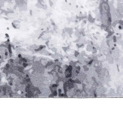 Tapis De Cuisine Gris 300 X 60 Cm Velours Béton Rugueux