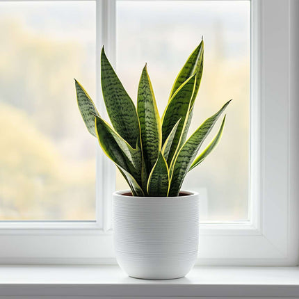 Ookch Langue De Belle-Mère - Set De 2 - Sansevieria Futura Superba - H35-40Cm - ⌀12Cm