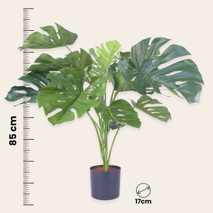 Ookch Monstera Artificiel - Hauteur 85Cm