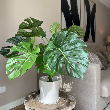Ookch Monstera Artificiel - Hauteur 85Cm