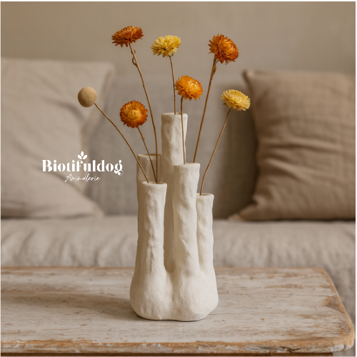 Vase Design Corail – Ecru – Multi- Vase