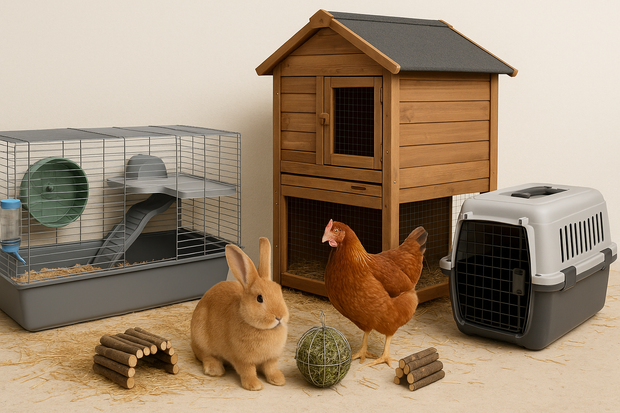 <em><strong>"Cages, clapiers et accessoires pour rongeurs et animaux de basse-cour."</strong></em>