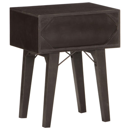 Table De Chevet 40 X 30 X 50 Cm Bois De Récupération Massif
