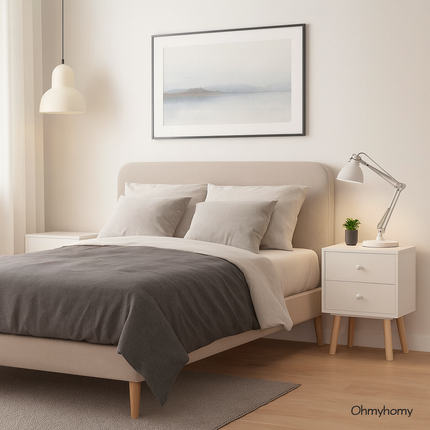 Tables De Chevet 2 Pcs 40 X 30 X 50 Cm Pin Massif